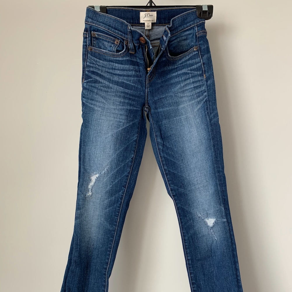 J. Crew Toothpick Jeans